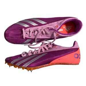 Adidas Sprintstar IV 4 Track Field Spikes Purple Pink Womens 7.5 Q22641‎ Racingg